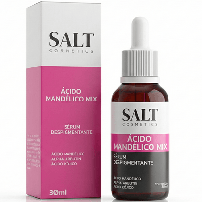 Sérum Ácido Mandélico Mix + Alpha - Arbutin + Ácido Kójico - Salt Cosmetics