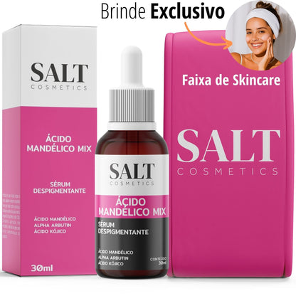 Sérum Ácido Mandélico Mix + Alpha - Arbutin + Ácido Kójico - Salt Cosmetics