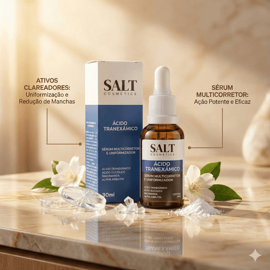 Sérum Ácido Tranexâmico + Niacinamida + Glicólico + Alpha Arbutin - Salt Cosmetics