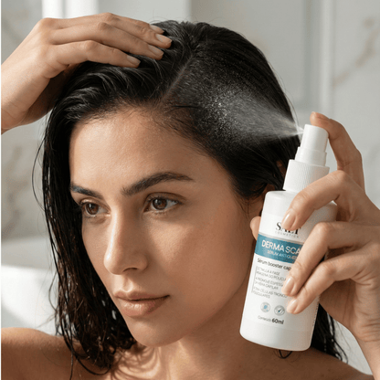Sérum Antiqueda e Crescimento Capilar 60ml Derma Scalp Hair Booster – Espessamento e Densidade dos Fios – Salt Cosmetics - Salt Cosmetics