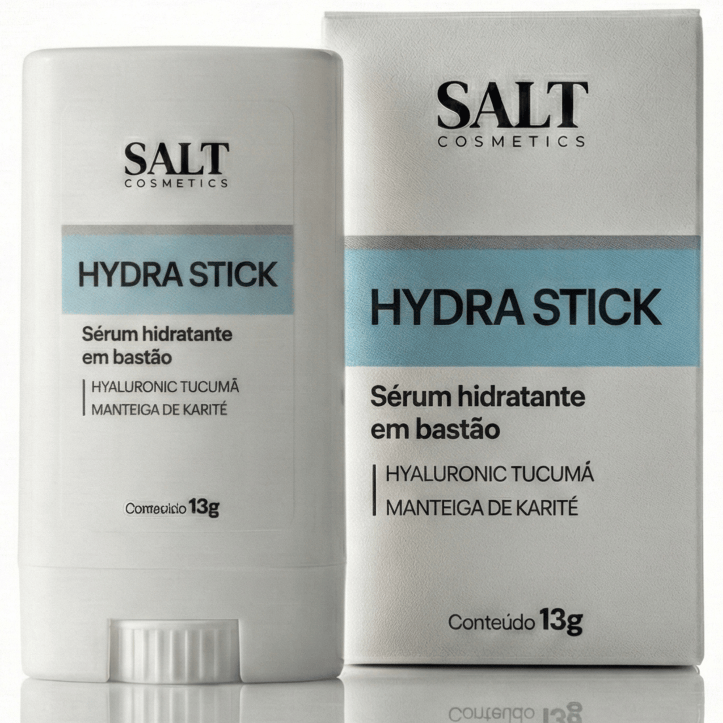 Sérum Hidratante em Bastão 13g – Hydra Stick – Hyaluronic Tucumã + Manteiga de Karité – Salt Cosmetics - Salt Cosmetics