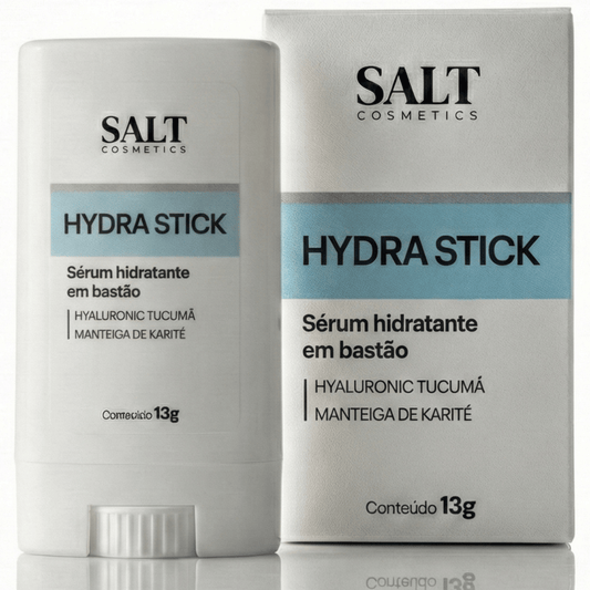 Sérum Hidratante em Bastão 13g – Hydra Stick – Hyaluronic Tucumã + Manteiga de Karité – Salt Cosmetics - Salt Cosmetics