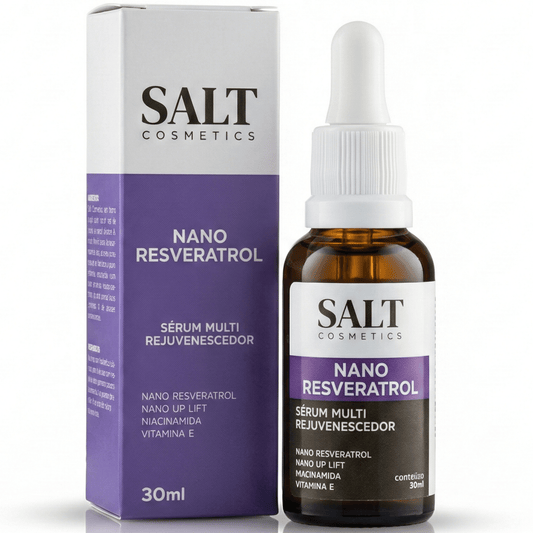 Sérum Nano Resveratrol + Niacinamida + Nano Hydrolift + Vitamina E - Salt Cosmetics