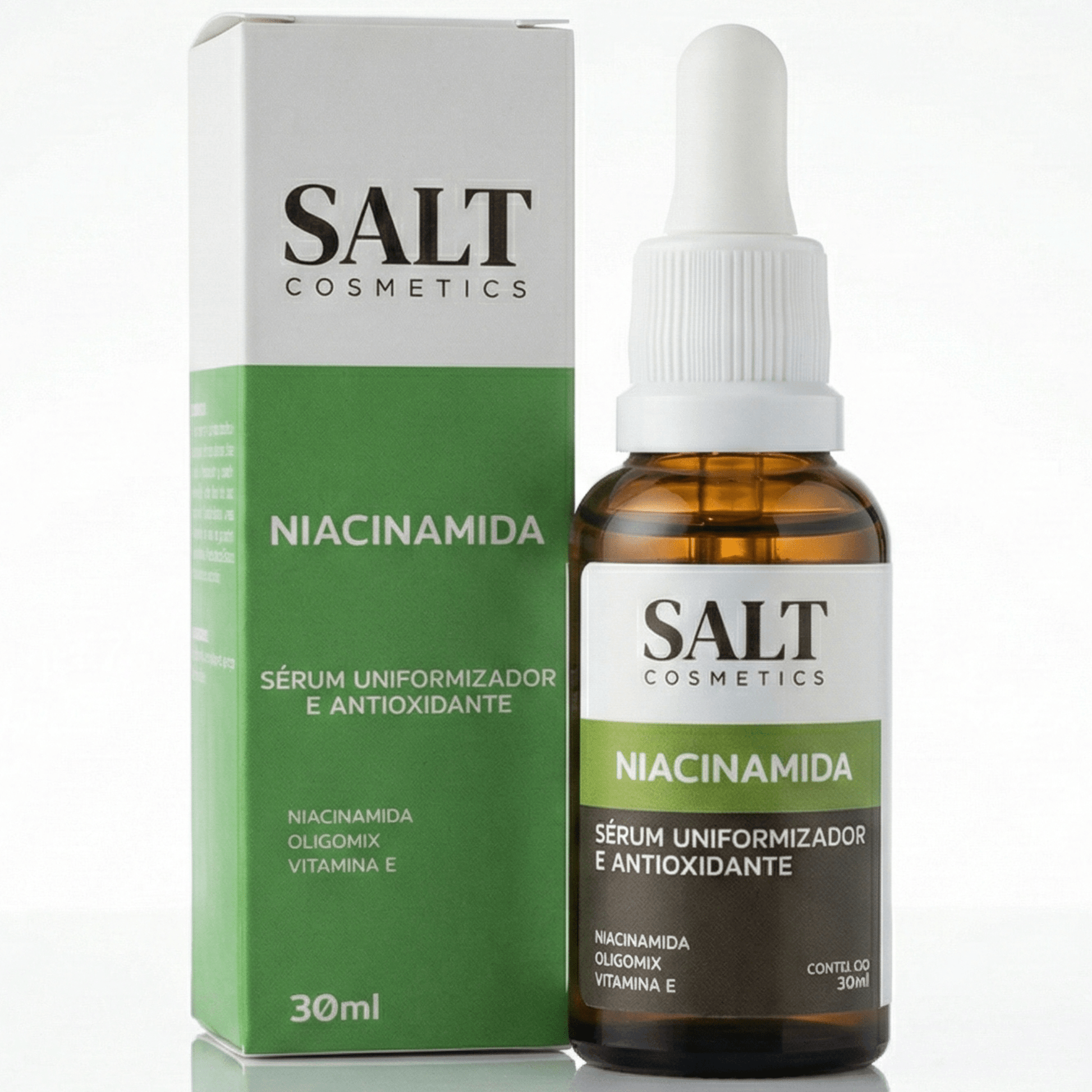 Sérum Niacinamida com Oligomix + Vitamina E — Uniformizador - Salt Cosmetics