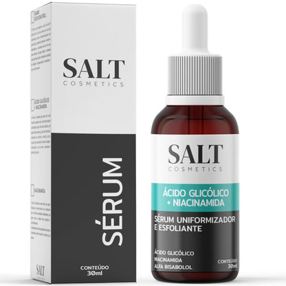 Sérum Uniformizador — Ácido Glicólico + Niacinamida + Alfa Bisabolol - Salt Cosmetics