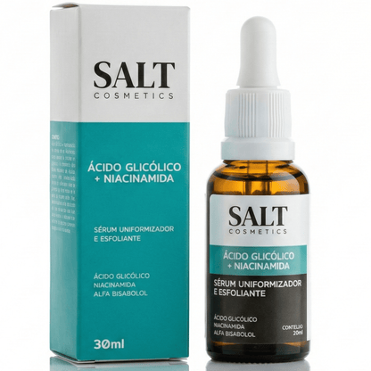 Sérum Uniformizador — Ácido Glicólico + Niacinamida + Alfa Bisabolol - Salt Cosmetics